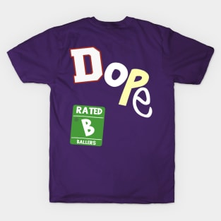 The Dope Basketball Crew Warmup Jersey T-Shirt